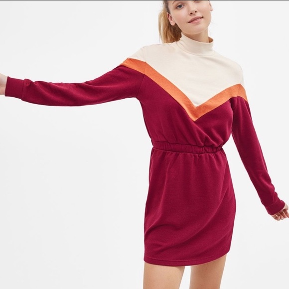 Bershka Dresses Bershka Nwt Turtleneck Sweater Dress Poshmark
